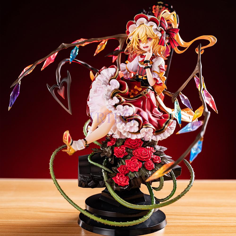 Touhou Project Remilia Scarlet Flandre Scarlet 1/8 Girls Toys Japanese Anime PVC Action Figure Toy Game Collectible Model Doll