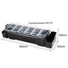 Zhi Shi Commercial 6-Compartment Bar Serving Tray