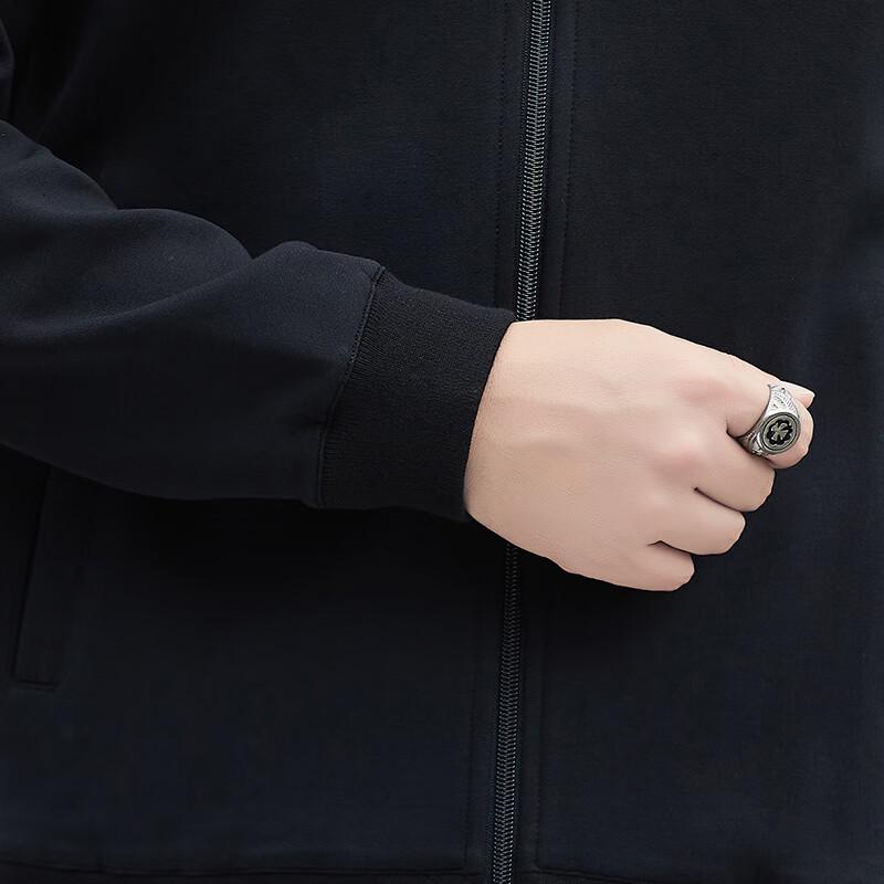 Jeanswest Men's Stand-Collar Casual Jacket