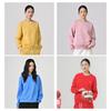 ABOUTSEA Dámská všestranná mikina s kulatým výstřihem - 7 barev, top s dlouhým rukávem
