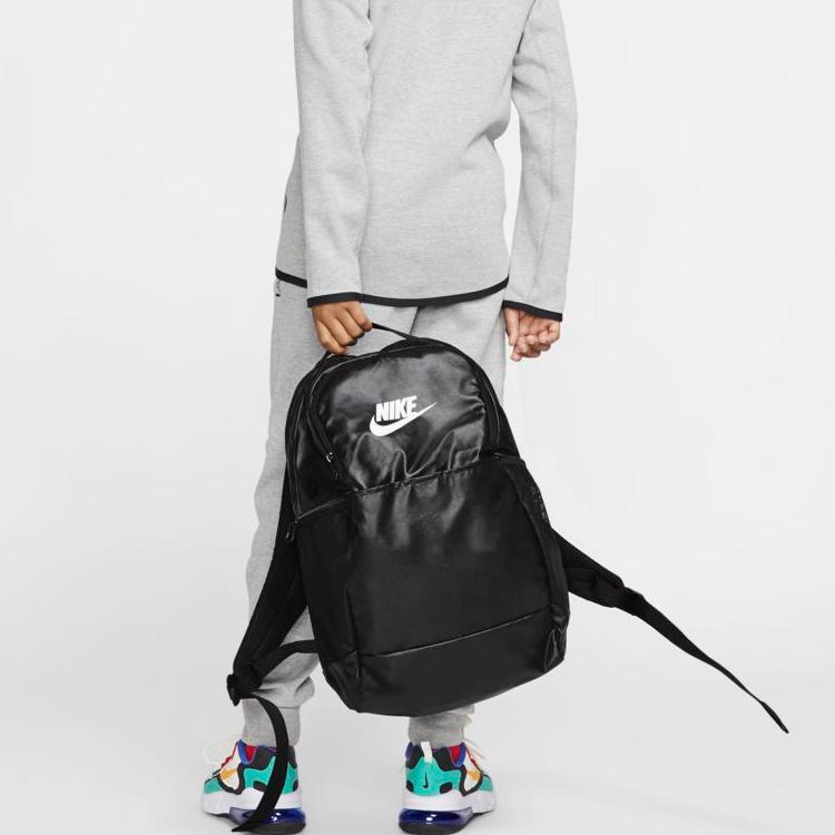 Nike Polyester Backpack Regular Unisex Black BA6124-013