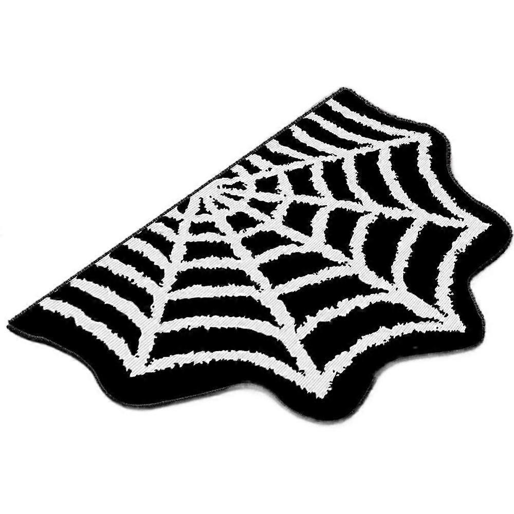 Festival Spider Web Doormat, Non-Slip Bathroom Rug With Fast-Dry Design