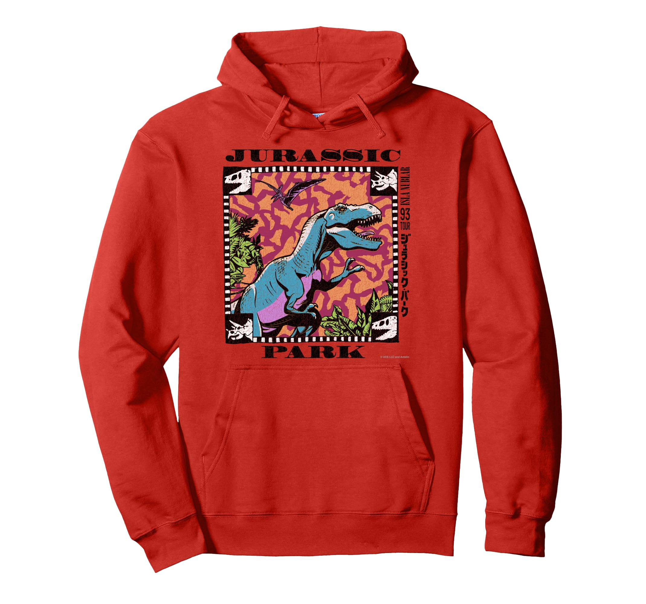 

Jurassic Park Retro Film (T-Rex) Hoodie