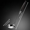 BEPAN 1PC Stainless Steel Strainers Spoon Colander Hot Pot Household Long Handle Large Tableware Set Kitchen Tools Household Goods