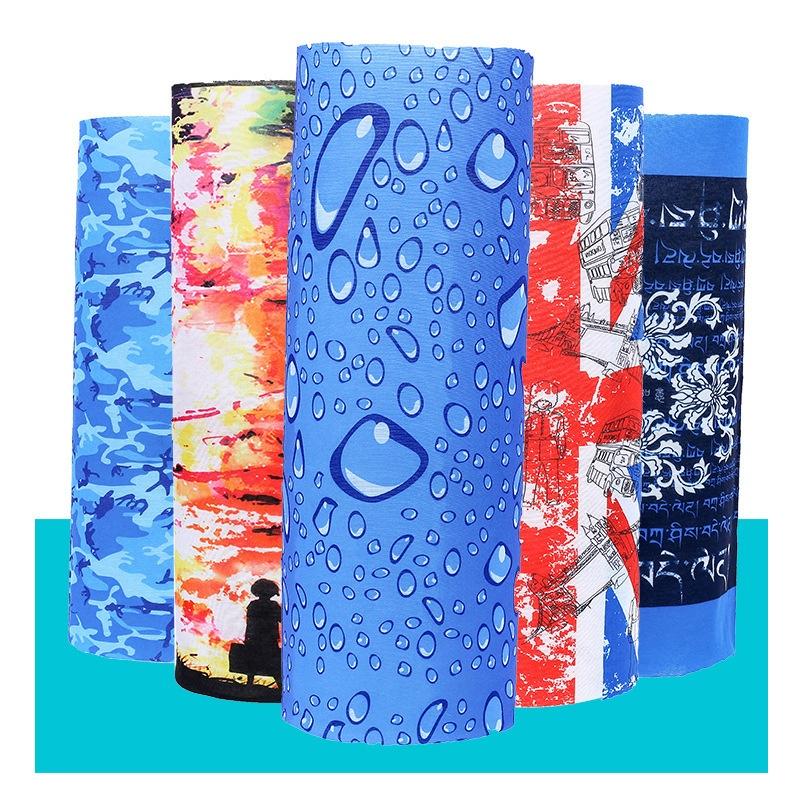 2020 Hot New Women Fashion Print sport Elastic Headwraps Hair Band cycling face scarf 3pcs-Random