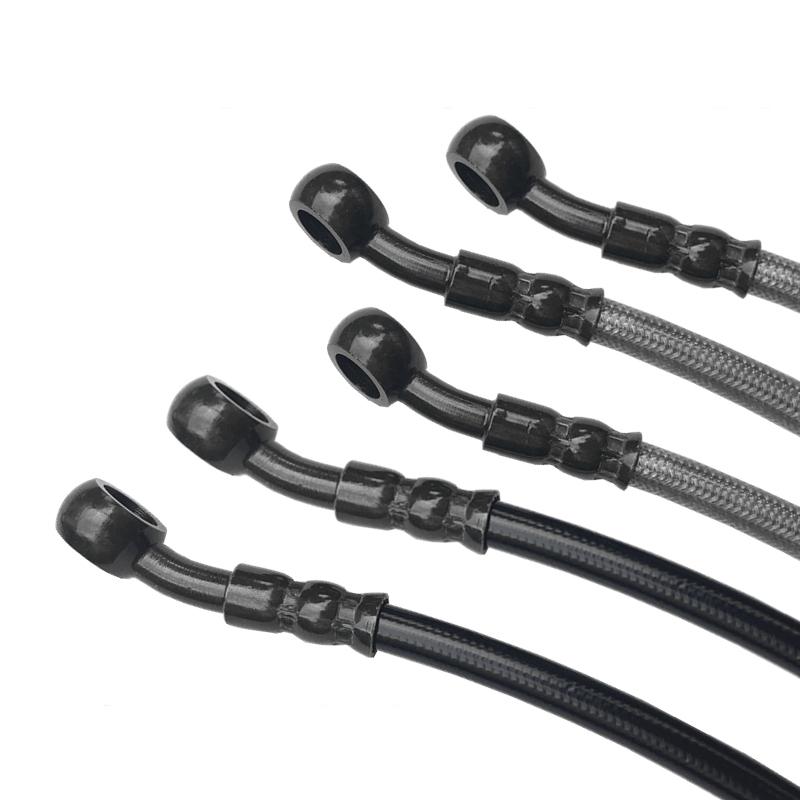 1m/2m/2.2m/2.5m M8/M10 Hydraulic Brake Hose for Electric Scooter Motorcycle M8-M8-1m-Black