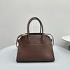 Minimalist Genuine Leather Tote Bag Women Crossbody Shoulder Daily Commute Nappa