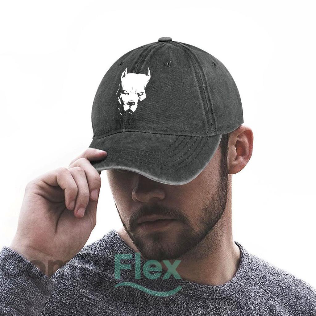 Devilish Face Silhouette Fashion Washed Baseball Cap Hat Outdoor Activities