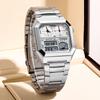 LIGE Fashion Men Watch Digital Dual Display Business Waterproof Quartz Wristwatches Luxury Chronograph Clock Relogio Masculino