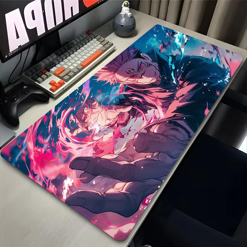 Japan Anime Mouse Pad Laptop Manga J-jujutsu K-kaisen Mousepad New Carpet XXL Sukuna Keyboard Rug PC Gaming Accessories Desk Mat