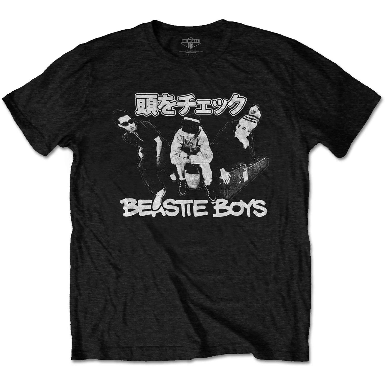 Футболка The Beastie Boys: Проверь голову Японский ОФИЦИАЛЬНЫЙ НОВЫЙ M
