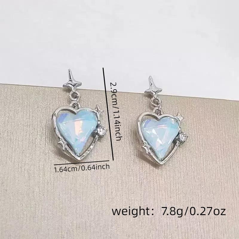 Explosive Design Earrings, New Mori Versatile Shiny Temperament Earrings, Xingmang Sweet Love Earrings