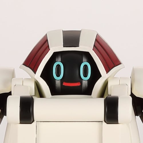 Hasegawa Creator Works Series Mechatro Chunk No. 03 Retro 1/35 Scale Pre-Colored Plastic Model Kit 64812 (Robot)