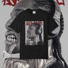 T-shirt Asap Rocky Estate 2025 Vintage Unisex Hip Hop Grafica Top Abbigliamento Streetwear Merchandising Outfit Concerto Y2k