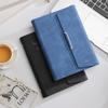 Tri-fold Loose-leaf Book A5 Business Notebook Imitation Leather PU Meeting Minutes Notepad