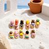 Schwimm-Athlet Magnet 6/11 Stück 3D Figur Kühlschrankmagnet Cartoon Bikini Frauen Küche Dekoration