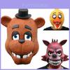 Máscara de Látex para Adulto de Five Nights At Freddy's con Estilo Freddy Chica Bonnie Foxy