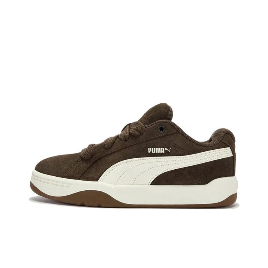 Puma Park Lifestyle Scarpe da Ginnastica Comode Versatili Basse Unisex Marrone Bianco 406826-02