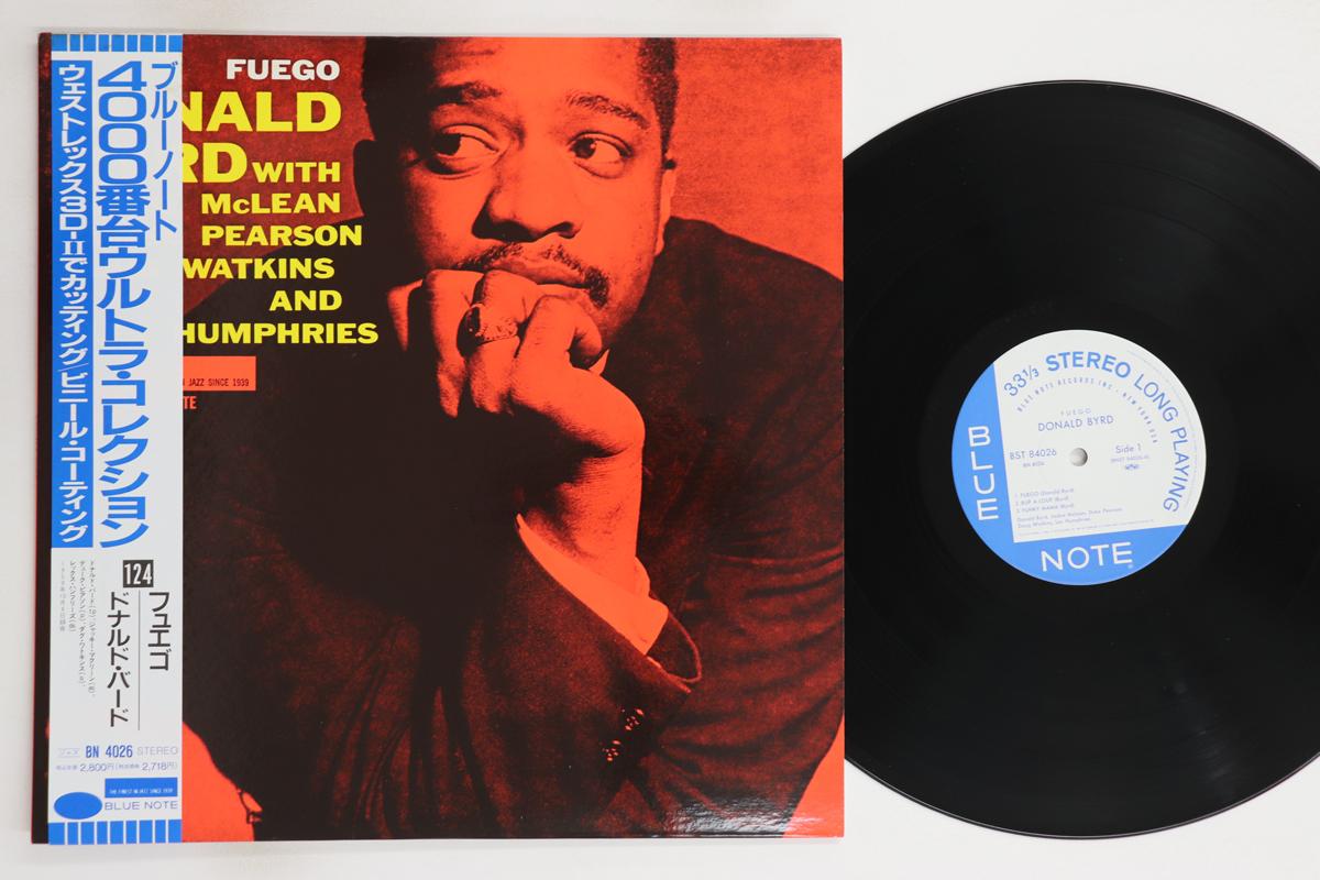

LP Record DONALD BYRD - Fuego BN4026,BST84026 BLUE NOTE 1992 Japan Obi Jazz Used