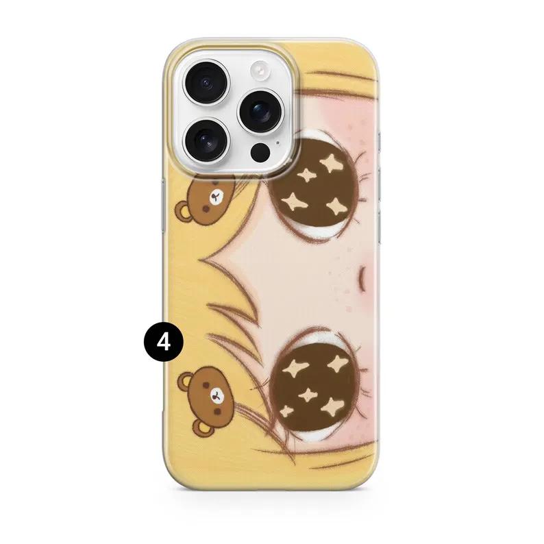 Custodia per Telefono Ragazza Occhi Grandi Per Samsung Galaxy A37 A57 A16 A07 A17 A36 A26 A56 A55 A35 A25 A15 A05s A54 A24 A14 A06 A05 A13 4G 5G