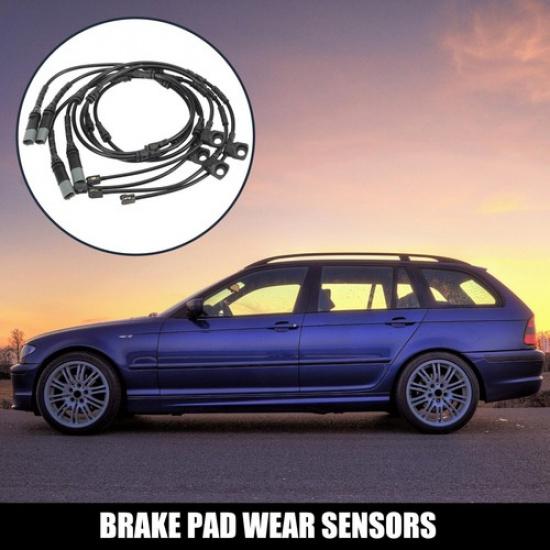 4pcs Front Brake Pad Electronic Wear Sensor 34356792567 for BMW X5 2011-16