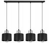 MODERN CEILING HANGING LAMP BLACK LED LAMP