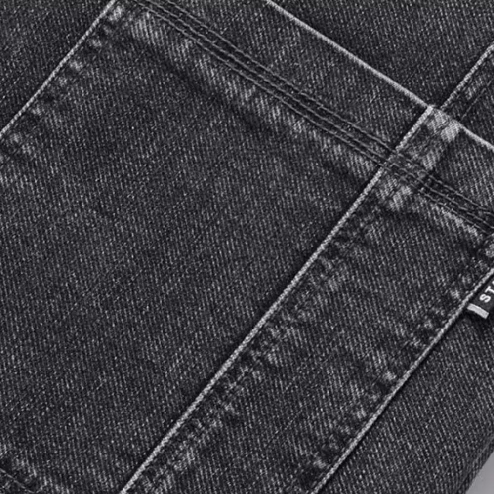 Nuovi Jeans da Uomo in Denim 2024 Skinny a Vita Media con 6 Tasche, Pantaloni a Vita Alta Elasticizzati, Pantaloni Slim Moda Uomo