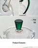Glass Teapot with Heat-Resistant Handle, Tea Separation Set, Small Hand-Held Brewing Pot