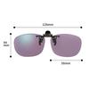 Swans Clip-On Sports Sunglasses CP30-0070_PROSK, Made in Japan, Polarized Lenses, Flip-Up Style, Attaches to Glasses