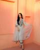 Indian Bollywood Party Wear Salwar Suit Women Designer Georgette Kurta Pant Dupatta Set