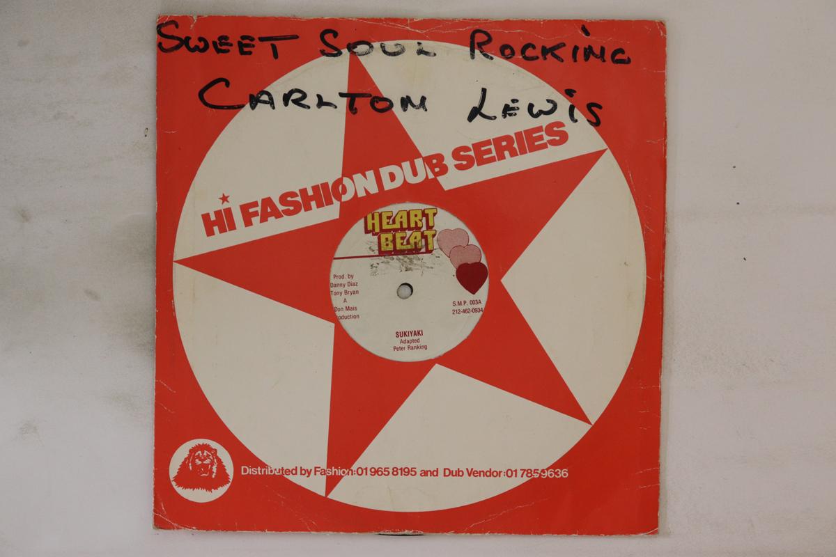 

10inch Record PETER RANKING - Sukiyaki SMP003 Heart Beat US Reggae, Ska & Dub Used