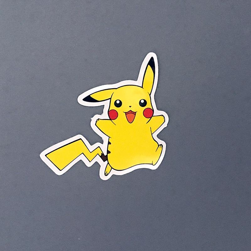 Premium Quality Pokemon Stickers Collection Featuring Mimikyu Pikachu Bulbasaur Sun Moon
