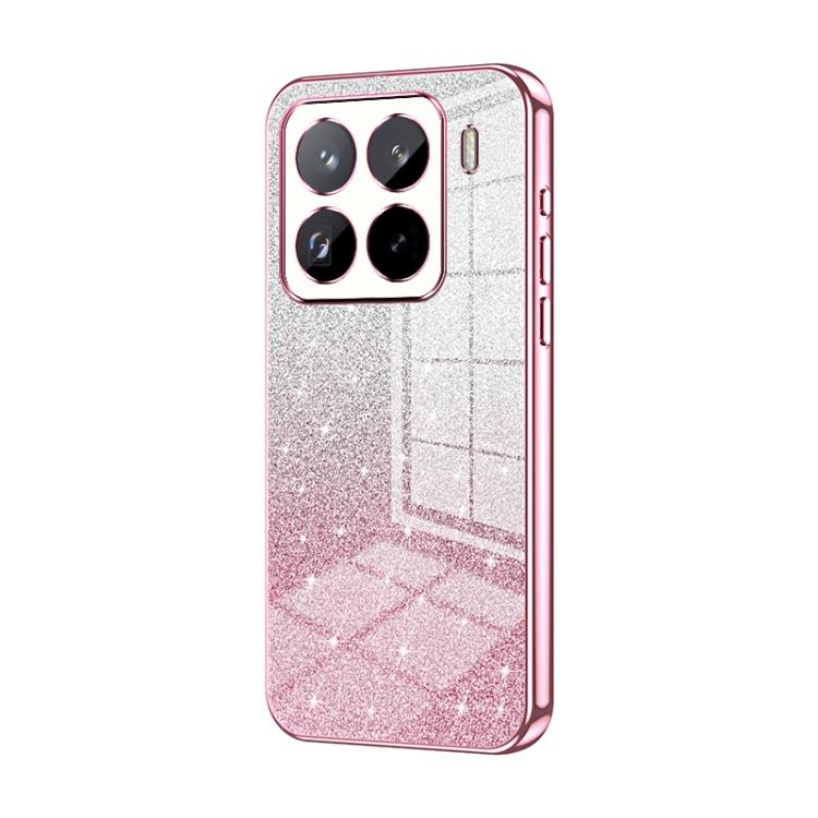Gradient Glitter Powder Electroplated Phone Case