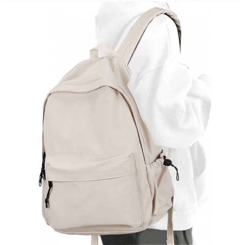Teenage Nylon School Backpack With Breathable Cushion Straps For Students And Teens