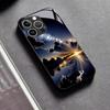 Sunset Landscape For iPhone 12 13 14 15 16 17 Plus Pro Max Anti-Drop Smooth Touch Protective Shockproof Cellphone Cover Shell