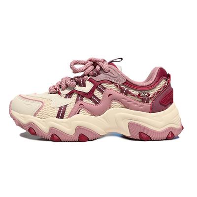 Cat Paw Lite 2 Moda Cómodo Deportivo Resistente al Desgaste Transpirable Caña Baja Estilo de Vida Zapatos Casuales Mujer Zapatos Casuales Rosa Claro AGCV452-5