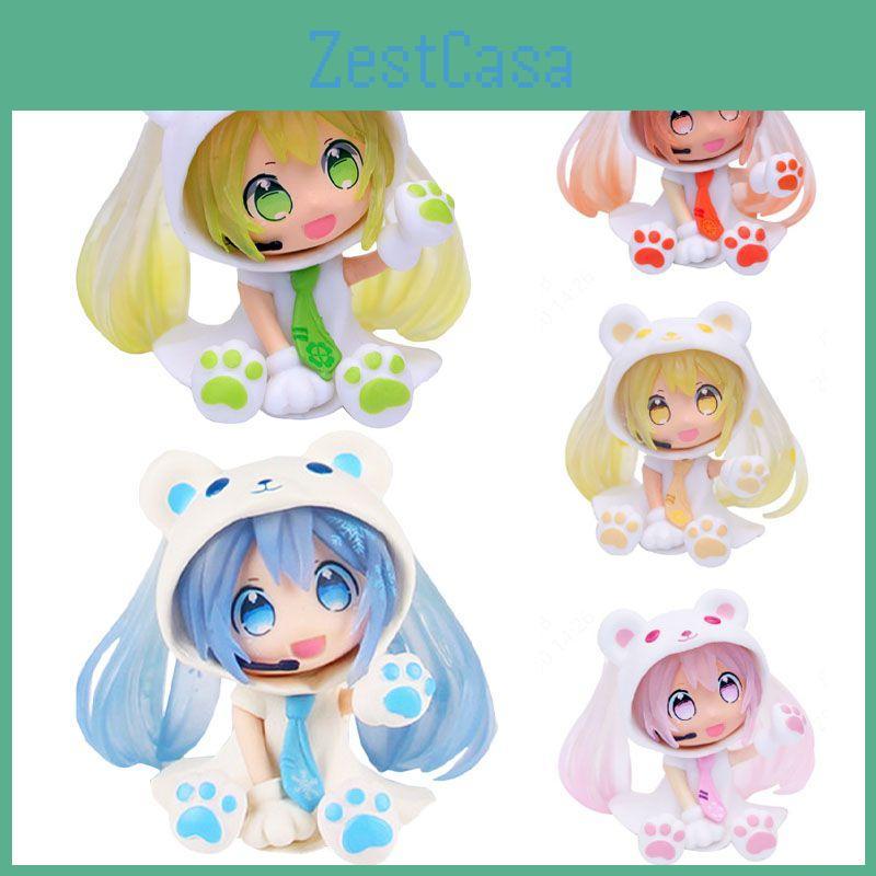 Adorable Hatsune Miku Pvc Figurine Ideal For Collection And Decoration