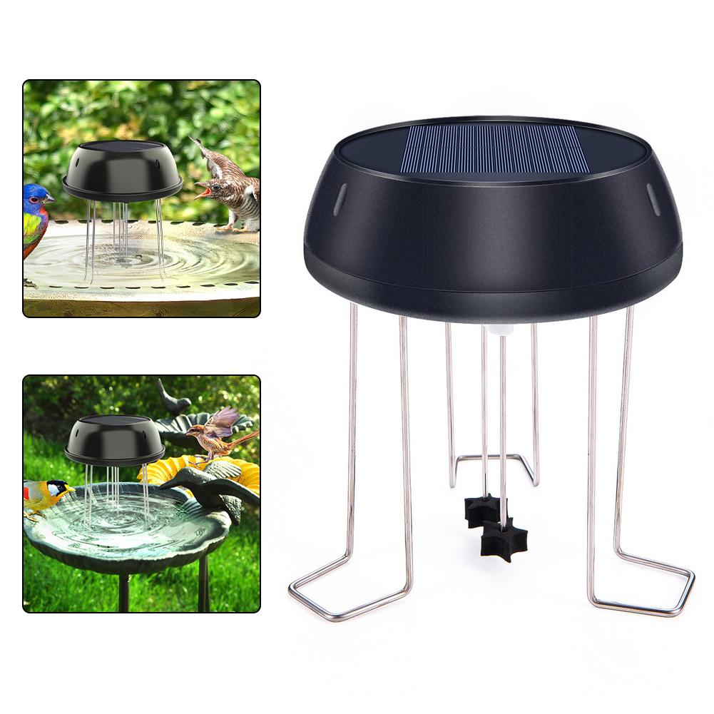 Solar Water Agitator for Garden Ponds and Bird Baths Easy For Outdoor Installation with Weather Resistant Design