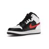 Air Jordan 1 Mid GS Chile Red Kids Sneakers Black White 554725-075