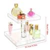 Waterproof Acrylic Makeup Storage Tray Cosmetics Organizer for Beauty Lover