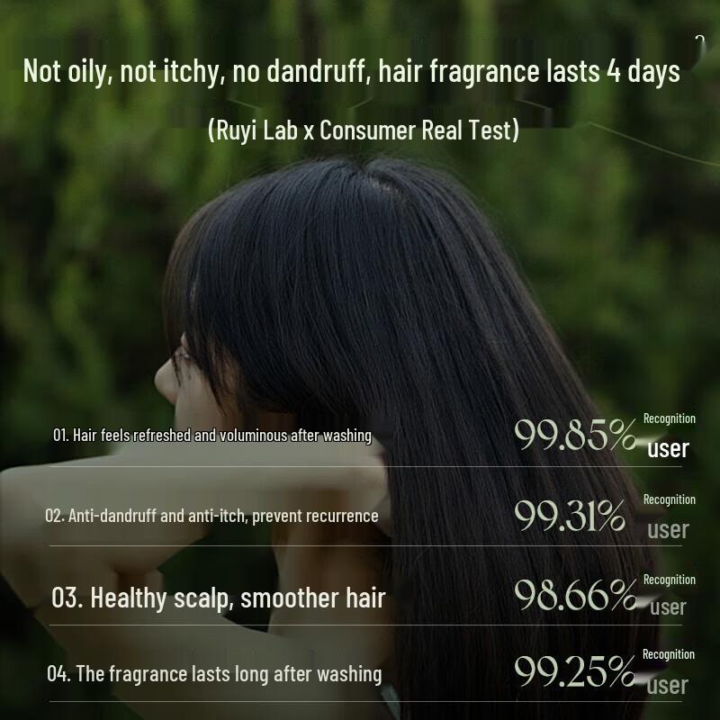 RUYI Jasmine Ylang-Ylang Amino Acid Fragrance Shampoo