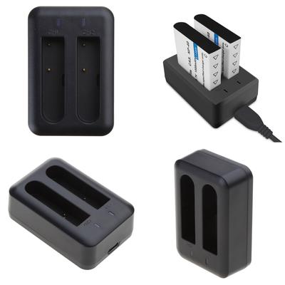 Chargeur double Micro USB double station de charge pour batteries NP40 Capacités de charge rapide Station de charge de batterie