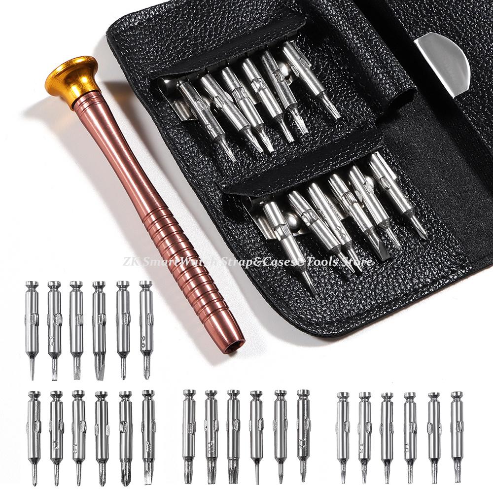 Mini Precision Screwdriver Set 25 In 1 Electronic Torx Screwdriver Opening Repair Tools Kit for iPhone Watch Camera Tablet PC