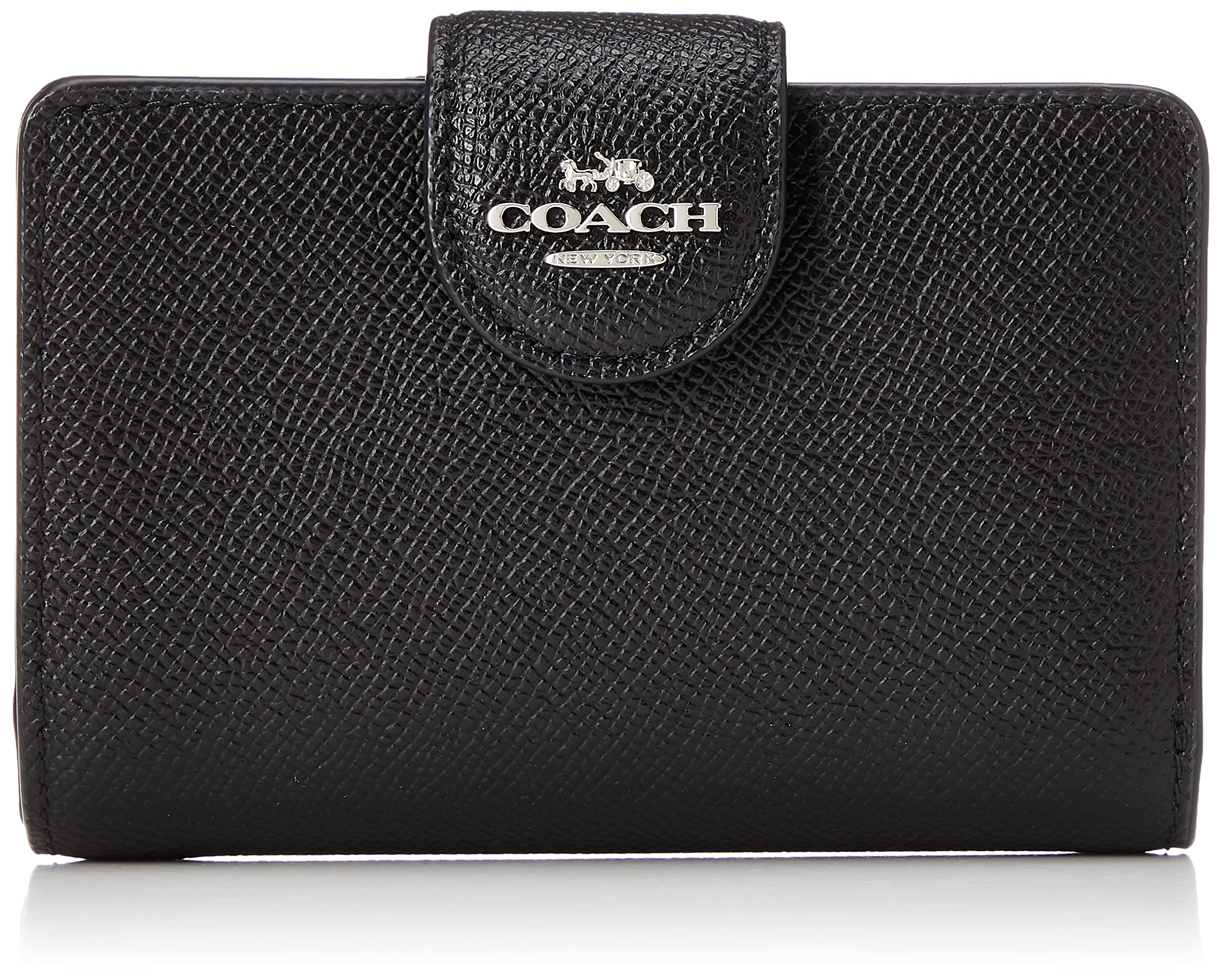 

Кошелек двойного сложения MDM CRN ZIP ЧЕРНЫЙ [Coach] женский [Товар] чёрный