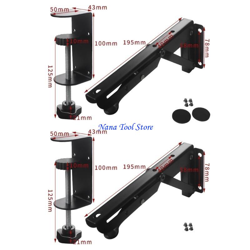 31GJ Keyboard Stand for Desktop Under Desk Tray Desktop Keyboard Tray Support Metal
