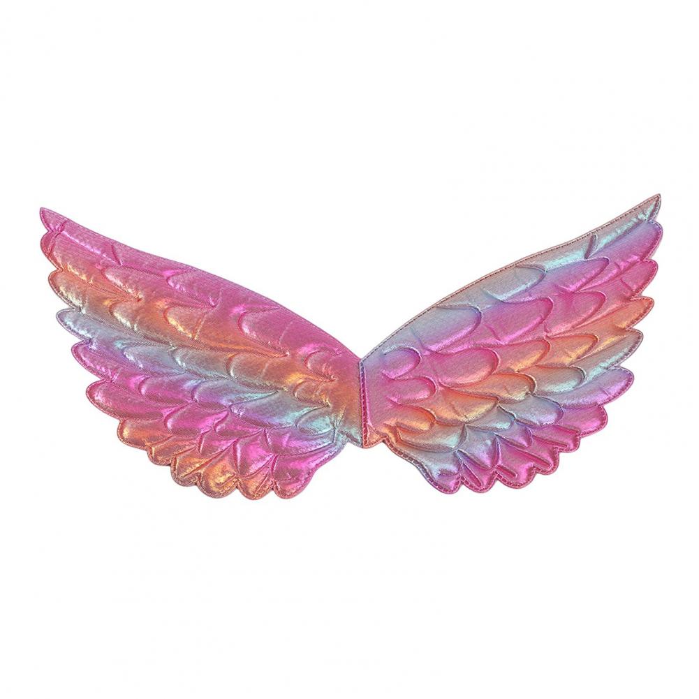 

Детские крылья ангела для выступлений, красочные, в стиле принцессы, легкие, многоразовые, реквизит для сценического шоу, крылья для косплея на Хэллоуин, Рождество Option 7