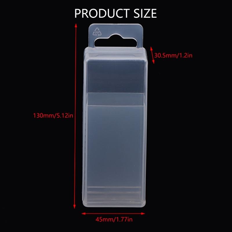 Adjustable Extendable Transparent Plastic Organizers Box for Efficient Storage of Drill Parts and Milling Cutter Tools