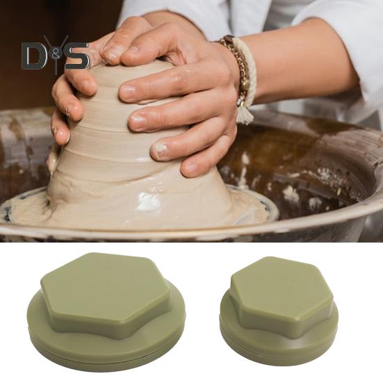

2Pcs 4/6CM Кераміка Обрізка Spinner Інструмент Професійна Кераміка Ротаційна Глина Кидання Оздоблювальна Обрізка Спиннер Інструменти Поттерс Клей Художники Товари армія зелений колір
