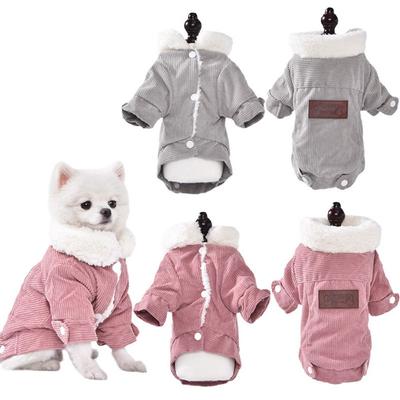 Warmer Mantel aus Lammfleece für Hunde, weicher Lammfleece-Welpenmantel für Hunde, dicker Fleecemantel für den Winter