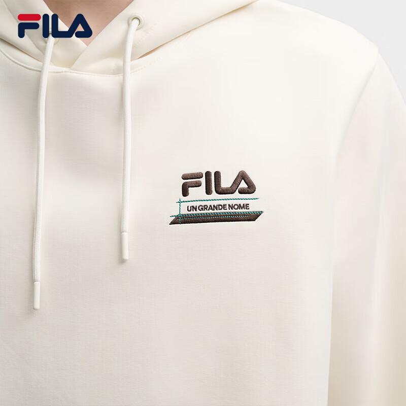 FILA Men's 2025 Hooded Knit Long-Sleeve Sweatshirt